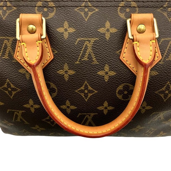 Louis Vuitton Speedy Handbag Boston Bag Monogram Brown - Picture 8 of 9